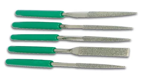 Velleman Diamantfeilenset FTDF2 5-teilig, 120 mm - Länge: 120 mm - Set: Ja - Werkzeugtyp: Feile