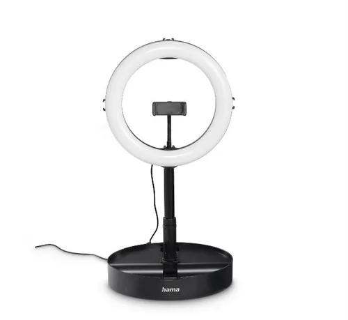 Hama SpotLight FoldUp 102 II LED-Ringleuchte f. Smartphone