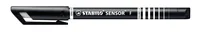 STABILO Fineliner SENSOR 189 Fein (F), Schwarz - Strichstärke: Fein (F) - Set: Nein - Verpackungseinheit: 1 Stück - Eigenschaft-Stift: Keine - Anwender: Schule - Büro - Erwachsene - Fasermaler & Fineliner Art: Fineliner
