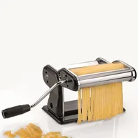GEFU Pastamaschine Pasta Perfetta Schwarz - Detailfarbe: Schwarz - Pastasorte: Tagliolini - Lasagne - Tagliatelle - Gerätetyp: Pastamaschine - Ausstattung: Schraubzwinge - Rutschfester Sockel - Material: Edelstahl - Betriebsart: Manueller Betrieb