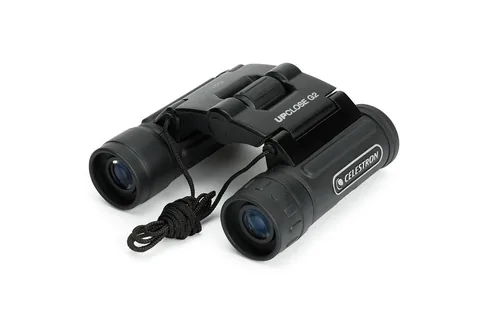 Celestron Fernglas UpClose G2 8 x 21 - Prismentyp: Dachkant - Dämmerungszahl: 12.96 - Vergrösserung: 8 × - Bildstabilisator: Nein - Gewicht: 227 g - Sehfeld auf 1000 m: 129 m