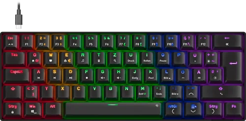 Speedlink ATMOS RGB Mechanical 60 Gaming Keyboard brown sw