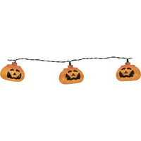 Star Trading Lichterkette Halloween Pumpkins 210 cm, Orange - Produkttyp: Lichterkette - Betriebsart: Batteriebetrieb - Set-Typ: Starterset - Fernbedienung: Nein - Smart Home: Nicht kompatibel - Lichtfarbe: Kaltweiss/Tageslichtweiss (KW)