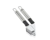 Leifheit Knoblauchpresse ProLine Edelstahl Silber/Schwarz - Detailfarbe: Silber - Schwarz - Spülmaschinenfest: Ja - Material: Edelstahl