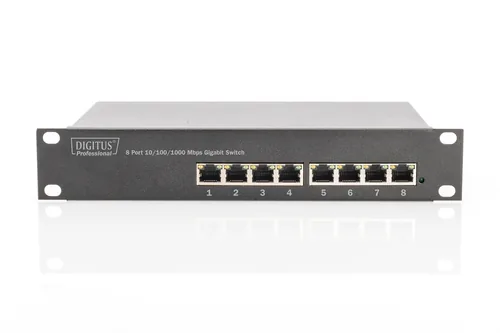 Digitus 10" Gigabit Ethernet Switch, 8-Port, Unmanaged