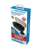 Esperanza TWS CARDERA Headphones Wireless In-ear Calls/Music Bluetooth Black
