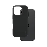 CARE Back Cover Fashionable Case für iPhone 16 Pro Schwarz - Farbe: Schwarz - Fallsicher: Ja - Kompatible Hersteller: Apple - Detailfarbe: Schwarz - Mobiltelefon Kompatibilität: iPhone 16 Pro - Material: Kunststoff - Silikon - Thermoplastisches Polyuretha