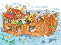 Ravensburger Puzzle Die grosse Arche Noah - Motiv: Tiere - Altersempfehlung ab: 4 Jahren - Tiefe: 32.5 cm - Eigenschaften: Keine Eigenschaft - Zertifikate: Keine Zertifizierung - Breite: 24.5 cm