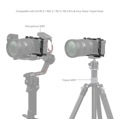 Smallrig Cage Sony Alpha 7C II / Alpha 7CR Kit - Detailfarbe: Schwarz