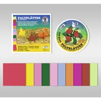 URSUS Faltblätter Origami 20 x 20 cm, 65 g/m²,  100 Stück - Papierformat: 20 x 20 cm - Selbstklebend: Nein - Papierfarbe: Farbig assortiert - Papiertyp: Bastelpapier - Mediengewicht: 65 g/m² - Verpackungseinheit: 100 Stück
