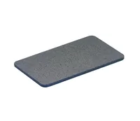 Zassenhaus Frühstückbrett Kunstst. Dunkelgrau 25x16x0,9cm