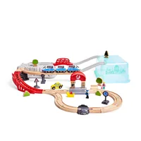 Hape City Train Bucket Set