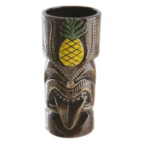 Paderno Cocktailbecher Tiki 510 ml, 1 Stück, Braun/Dunkelbraun - Material: Keramik - Höhe: 0 cm - 17 cm - Volumen: 510 ml - Glas Typ: Cocktailbecher - Verpackungseinheit: 1 Stück - Detailfarbe: Dunkelbraun - Braun