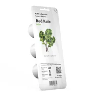 Click and Grow Samen Roter Kohl Nachfüllpackung 3er-Set - Bio: Nein - Sonneneinstrahlung: Hell und warm - Aussaatzeit: August - Juni - April - Februar - März - Mai - Oktober - Dezember - September - Januar - November - Juli - Saattyp: Saatgut - Gemüsegrup