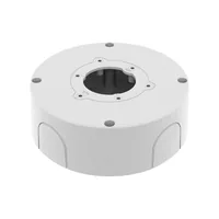 Hanwha Vision Anschlussbox SBO-140BW Weiss 1 Stück - Detailfarbe: Weiss - Anwendungsbereich: Outdoor - Montage: Aufputz - Typ: Anschlussbox - Vandalenschutz: Ja