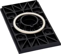 Bosch Professional Schwingplatte 80 x 130 mm - Zubehörtyp: Schleifplatte - Für Material: Diverse