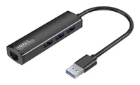 ONIT F01260 interface hub USB 3.2 Gen 1 (3.1 Gen 1) Type-A 5000 Mbit/s Black