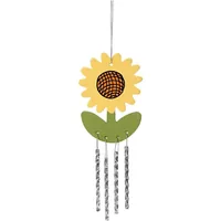 Creativ Company Holzkleinteile Windspiele 24 Stück - Breite: 9 cm - Höhe: 14 cm - Länge: 9 cm - Produkttyp: Aufhänger