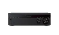 Sony Stereo-Receiver STR-DH190 Schwarz - Radio Tuner: FM - Detailfarbe: Schwarz - Audioausgänge: 6 -3-mm-Klinke - Audioeingänge: Bluetooth - Cinch - Lautsprecher - Phono