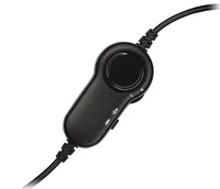 Logitech Headset H151 Stereo - Mikrofon Eigenschaften: Wegklappbar - Stummschaltung - Verbindung zum Endgerät: Klinke - Trageform: On-Ear - Trageweise: Duo - Tragestil: Überkopfbügel - Detailfarbe: Schwarz