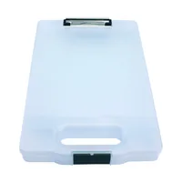 GENIE Klemmbrett CL900T mit Aufbewahrungsfach transparent