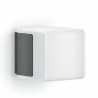 Steinel Wandleuchte L 835 LED iHF mit Sensor Anthrazit - Dimmbar: nicht dimmbar - Lichtfarbe: Warmweiss - Zusätzliche Ausstattung: Bewegungssensor - Farbtemperatur Kelvin: 3000 K - Leuchtenfarbe: Grau - Lichtausbeute: 62 lm/W