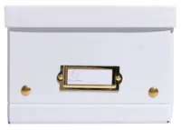 Exacompta 62258E file storage box Karton, Papier Weiß
