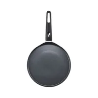 Brabantia Crêpes-Pfanne Indu+ 24 cm - Material: Recycling Aluminium - Pfannentyp: Crêpes-Pfanne - Kompatible Kochfelder: Glaskeramik - Gas - Induktion - Elektro - Antihaftbeschichtung: Ja - Detailfarbe: Hellgrau - Set: Nein