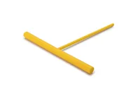 Ibili Teigschaber 14 cm, Gelb - Set: Nein - Detailfarbe: Gelb - Spülmaschinenfest: Ja - Material Küchenhelfer: Nylon