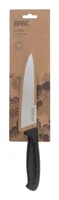 Lunasol Küchenmesser 20 cm, Schwarz - Typ: Küchenmesser - Klingenmaterial: Edelstahl - Griffmaterial: Edelstahl - Inklusive Messerblock: Nein - Set: Nein - Klingenschliff: Glatter Schliff