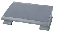 Maul Fussstütze Ergonomisch komfortabel - Detailfarbe: Grau - Höhenverstellbar: Ja