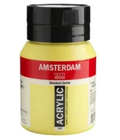Amsterdam Acrylfarbe Standard 267 Azogelb zitron halbdeckend, 500 ml - Art: Acrylfarbe - Detailfarbe: Zitronengelb - Set: Nein - Verpackungseinheit: 1 Stück