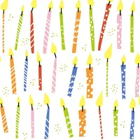 Paper + Design Papierservietten B-Day Candles 33 cm x 33 cm, 1 Stück - Material: Papier - Grösse: 33 cm x 33 cm - Produkttyp: Papierservietten - Motiv: Geburtstag - Detailfarbe: Weiss - Anzahl Lagen: 3