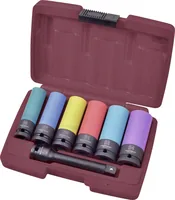 KRAFTWERK 381005 impact socket Impact socket set Multicolour