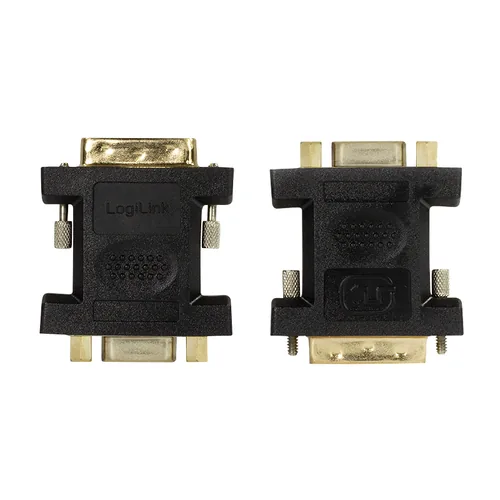 LogiLink AD0001 video cable adapter VGA (D-Sub) DVI-I Schwarz