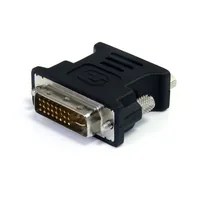 StarTech.com DVI auf VGA Adapter - St/Bu - Schwarz - DVI zu VGA Konverter / Monitoradapter - VGA-Adapter - DVI-I (M)