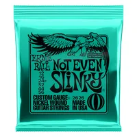 Ernie Ball Gitarrensaiten 2626 Slinky Nickel – Not Even 12 - 56 - Packungsgrösse: Satz - Zu Instrument: E-Gitarre - Saitenanzahl: 6-Saiter