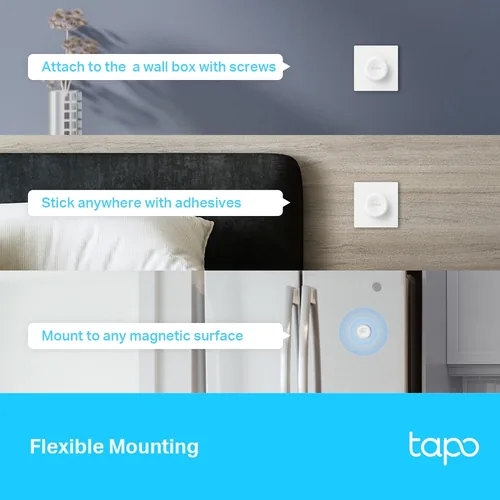 TP-Link Smart Dimmer Switch Tapo S200D - Detailfarbe: Weiss - Protokoll: Ohne - Produkttyp: Beleuchtung - Taster und Schalter - Systemkommunikation: Wireless - System-Kompatibilität: Keine