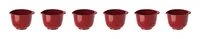 Rosti Eierbecher MiniBowl Margarethe 6er Set, Rot - Material: Acrylnitril-Butadien-Styrol (ABS) - Detailfarbe: Rot - Spülmaschinenfest: Ja