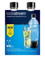 Sodastream Flasche Regular TP Black DWS, 2 Stück - Zubehörtyp: Flasche