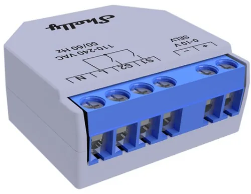Shelly Plus 0-10V Dimmer - Unterputz -WLAN - BT