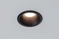 Paulmann Einbauleuchte LED Cole Coin 3er-Set Schwarz - Leuchten Kategorie: Einbauleuchte - Betriebsart: Netzbetrieb - Lampensockel: LED fest verbaut - Farbtemperatur Kelvin: 2700 K - Gesamtleistung: 18 W - Farbwiedergabeindex CRI: 80
