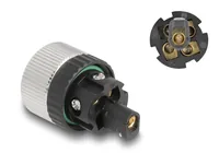 DeLOCK M12 Connector A-coded 5 pin female for mounting with screw connection