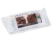Schnitzer Gebäck Bio Muffin Schoko 140 g - Produkttyp: Kuchen - Nährwertangabe pro: 100 g - Energiegehalt (in kj): 1718 KJ - Energiegehalt (in kcal): 412 Kcal - Fett: 24 g - Gesättigte Fettsäuren: 12 g