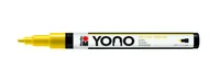 Marabu Acrylmarker YONO 0.5 - 1.5 mm Gelb - Strichstärke: 1 mm - Verpackungseinheit: 1 Stück - Oberfläche: Leinwand - Metall - Kunststoff - Holz - Stein - Glas - Textilien - Beton - Porzellan - Papier - Set: Nein - Detailfarbe: Gelb - Eigenschaft-Stift: L
