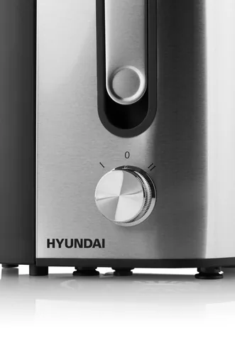 Hyundai JE 337II Centrifugal juicer 400 W Black, Stainless steel
