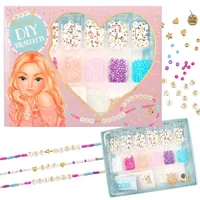 Topmodel Perlenbox Set Bracelet Topmodel farbig - Packungsgrösse: 470 Stück - Durchmesser: 0 mm - Detailfarbe: Mehrfarbig - Perlenart: Acrylperlen