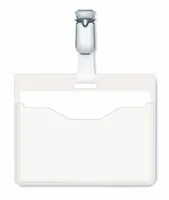DURABLE Namensschild m Clip 60x90mm 25er Pck transparent