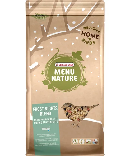 Versele Laga Wintervogelfutter Menu Nature Frost Nights Blend, 2.5 kg - Packungsgrösse: 2.5 kg - Tierart: Vogel - Saison: Winterfutter - Produkttyp: Streufutter