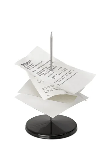 Maul Zettelspiesser Schwarz - Höhe: 17 cm